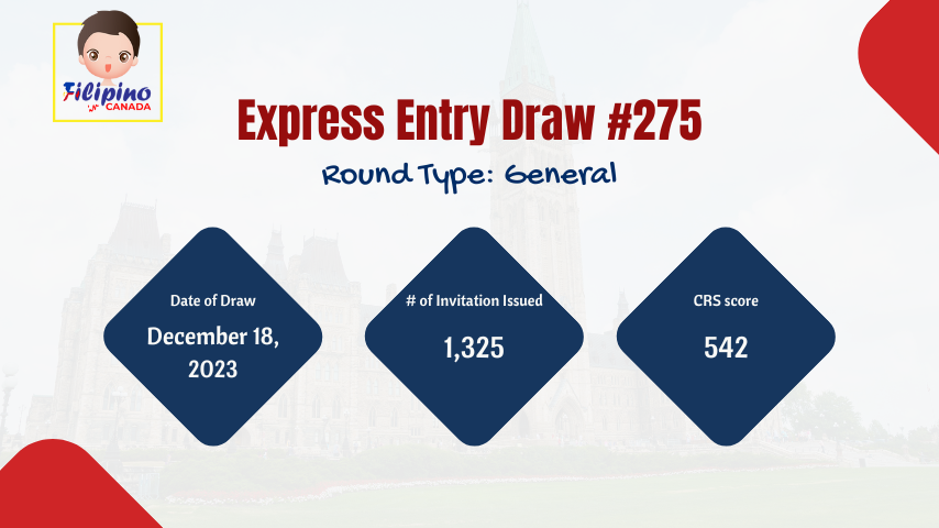 Express Entry Draw #275